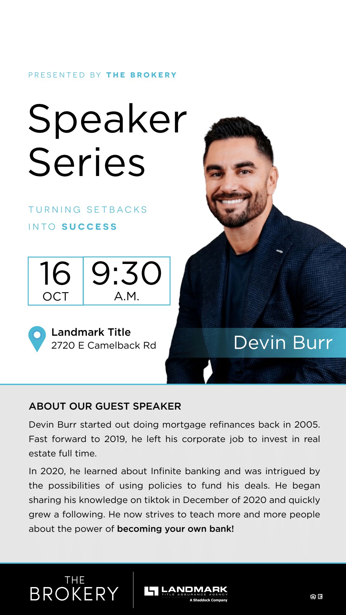 Speaker series